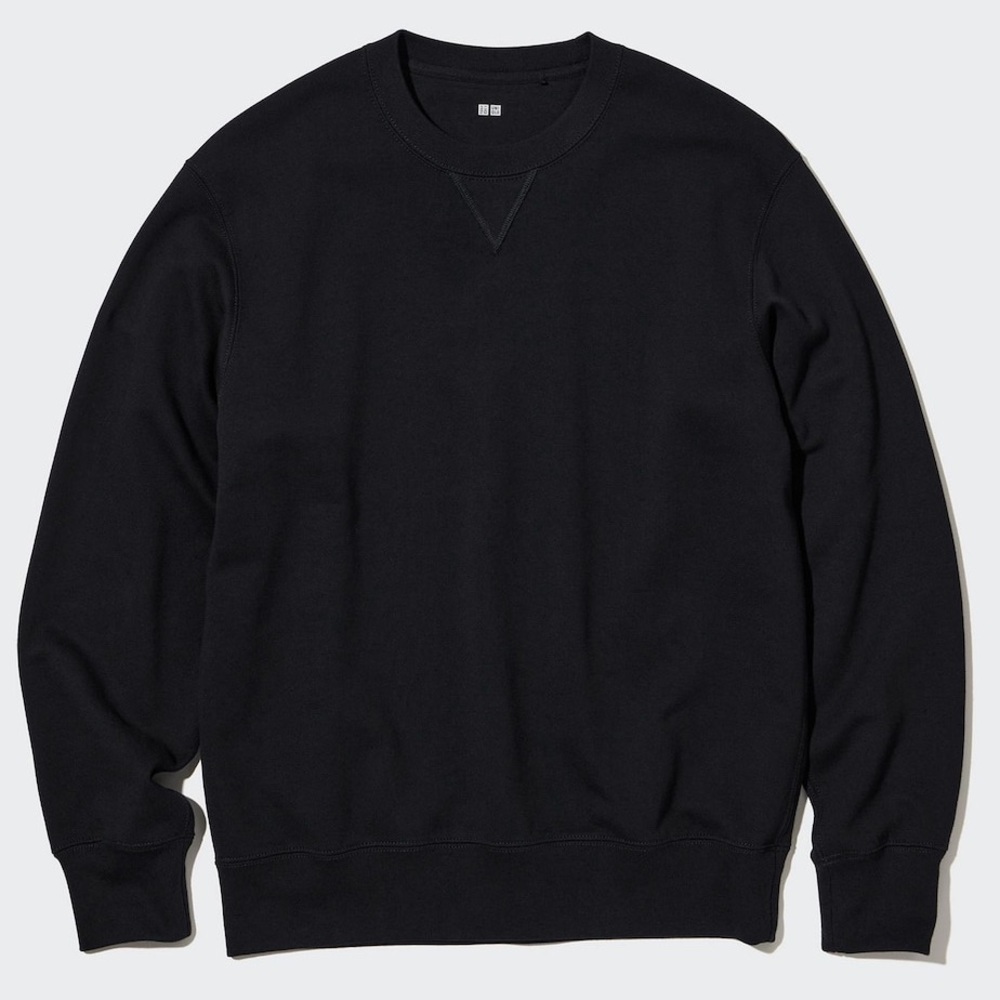 Uniqlo Men's Cotton Crewneck Sweatshirt